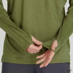 Discount 👏 NRS Silkweight Varial Hoodie - Men's 😍 -Helinox Shop 10008 04 Olive Model Detail 092121 2000x2000 RSZ 78874.1647987447