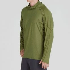 Discount 👏 NRS Silkweight Varial Hoodie - Men's 😍 -Helinox Shop 10008 04 Olive Model FrontCrop 092121 2000x2000 RSZ 37115.1647987447