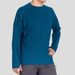 Wholesale 🥰 NRS Silkweight Long-Sleeve 👕 Shirt - Men's 🎉 -Helinox Shop 10114 05 Poseidon Model Frontcrop 121421 2000x2000 rsz 53440.1654628774