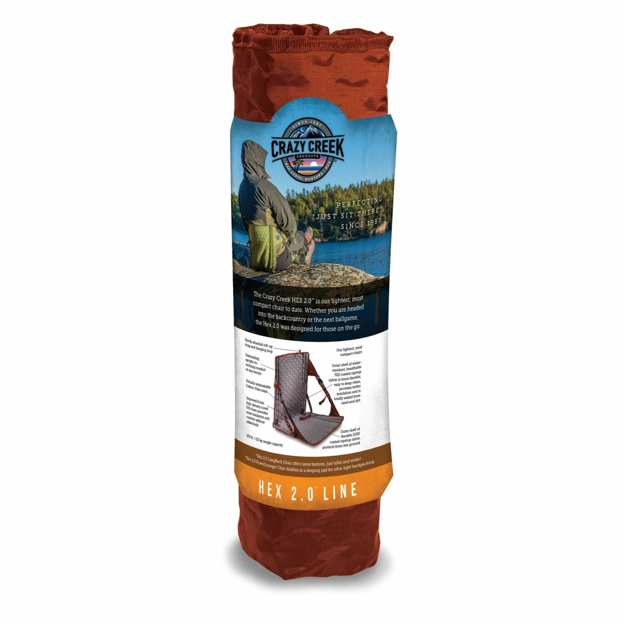 Buy π Crazy Creek Hex 2.0 Original Chair π 9 Buy π Crazy Creek Hex 2.0 Original Chair π - Image 7