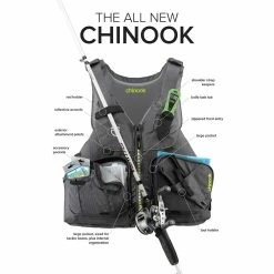 Best Pirce 🔥 NRS Chinook Fishing PFD - Unisex (Spring 2022) 🌟 -Helinox Shop chinook 5 59869.1664914247